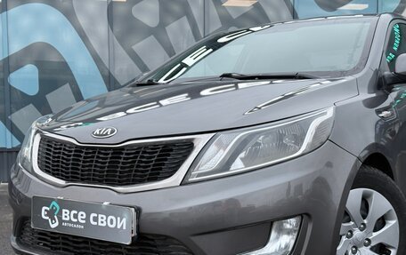 KIA Rio III рестайлинг, 2013 год, 834 000 рублей, 10 фотография