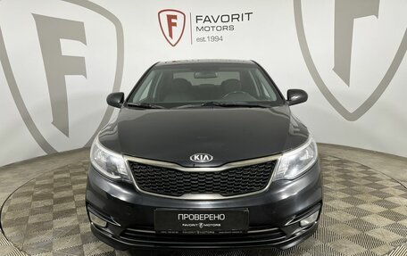 KIA Rio III рестайлинг, 2016 год, 899 000 рублей, 2 фотография