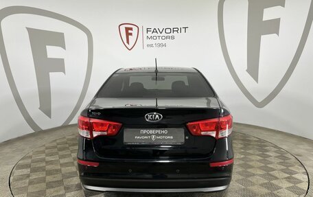 KIA Rio III рестайлинг, 2016 год, 899 000 рублей, 3 фотография