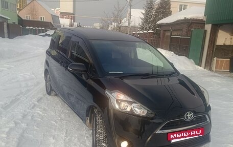 Toyota Sienta II, 2017 год, 1 320 000 рублей, 17 фотография