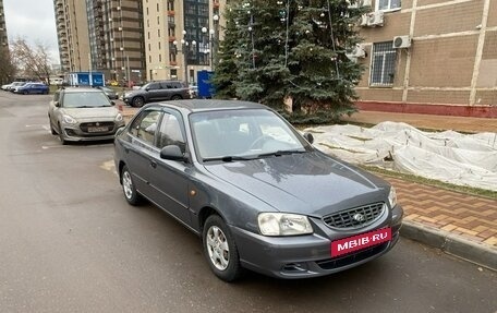 Hyundai Accent II, 2007 год, 495 000 рублей, 3 фотография