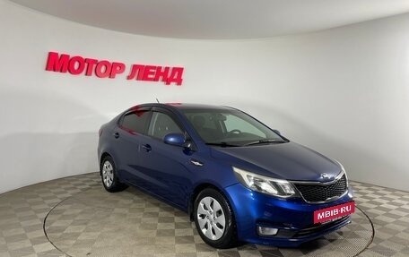 KIA Rio III рестайлинг, 2016 год, 946 000 рублей, 3 фотография