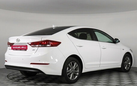 Hyundai Elantra VI рестайлинг, 2017 год, 1 597 000 рублей, 5 фотография