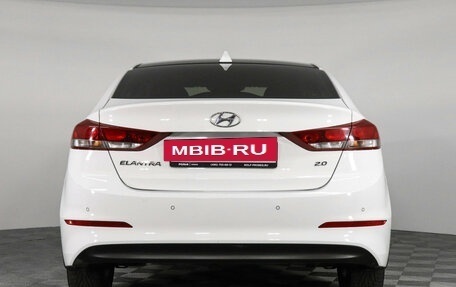 Hyundai Elantra VI рестайлинг, 2017 год, 1 597 000 рублей, 6 фотография