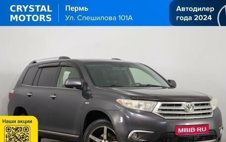 Toyota Highlander III, 2012 год, 2 149 000 рублей, 2 фотография