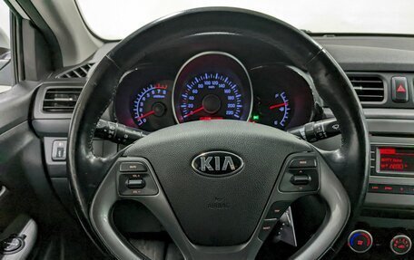 KIA Rio III рестайлинг, 2016 год, 1 090 000 рублей, 24 фотография
