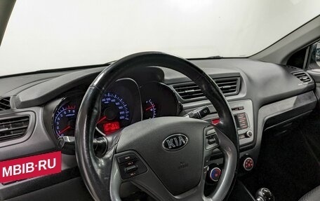KIA Rio III рестайлинг, 2016 год, 1 090 000 рублей, 13 фотография