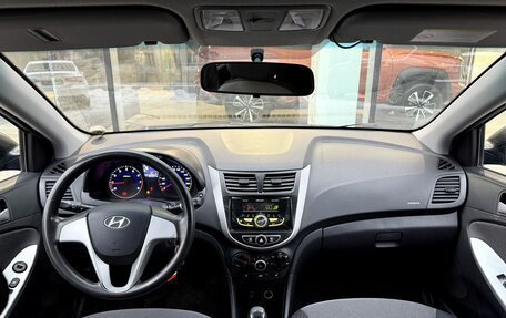 Hyundai Solaris II рестайлинг, 2013 год, 850 000 рублей, 11 фотография