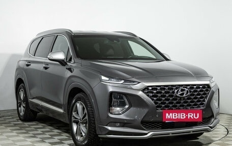 Hyundai Santa Fe IV, 2019 год, 2 749 700 рублей, 3 фотография