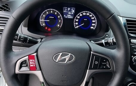 Hyundai Solaris II рестайлинг, 2014 год, 1 250 000 рублей, 19 фотография