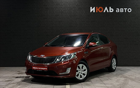 KIA Rio III рестайлинг, 2012 год, 880 000 рублей, 2 фотография