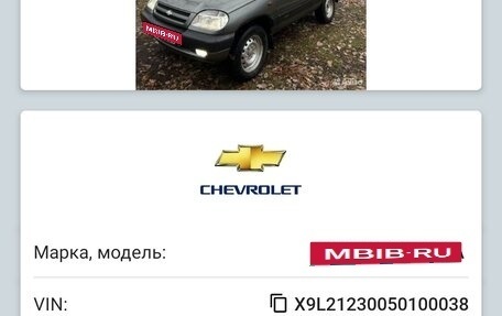 Chevrolet Niva I рестайлинг, 2005 год, 296 865 рублей, 15 фотография