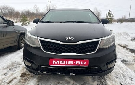 KIA Rio III рестайлинг, 2016 год, 1 100 000 рублей, 1 фотография