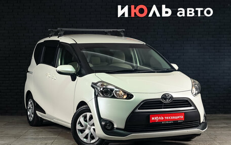 Toyota Sienta II, 2017 год, 1 490 000 рублей, 4 фотография