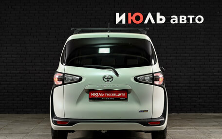 Toyota Sienta II, 2017 год, 1 490 000 рублей, 6 фотография