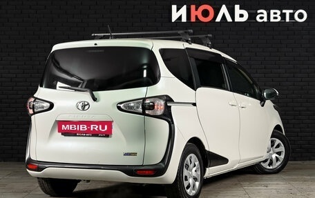 Toyota Sienta II, 2017 год, 1 490 000 рублей, 5 фотография