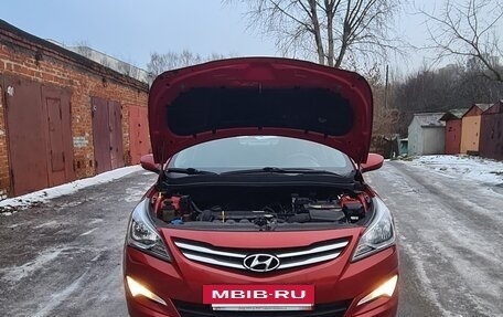 Hyundai Solaris II рестайлинг, 2015 год, 940 000 рублей, 29 фотография