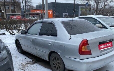 Hyundai Accent II, 2005 год, 210 000 рублей, 3 фотография