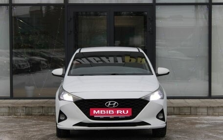 Hyundai Solaris II рестайлинг, 2021 год, 1 587 000 рублей, 5 фотография