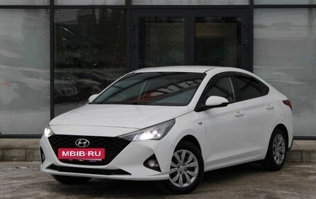 Hyundai Solaris II рестайлинг, 2021 год, 1 587 000 рублей, 4 фотография