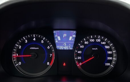 Hyundai Solaris II рестайлинг, 2013 год, 800 000 рублей, 12 фотография