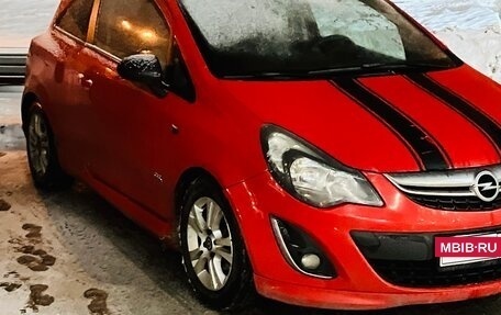 Opel Corsa D, 2012 год, 535 000 рублей, 3 фотография