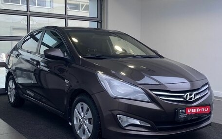 Hyundai Solaris II рестайлинг, 2016 год, 999 000 рублей, 3 фотография