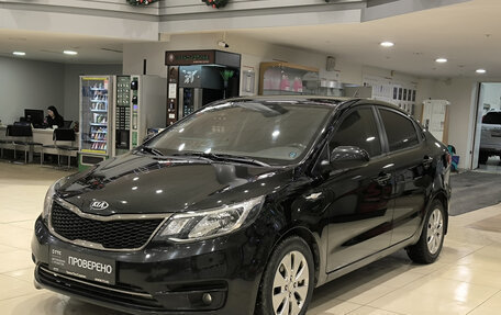 KIA Rio III рестайлинг, 2016 год, 990 000 рублей, 5 фотография