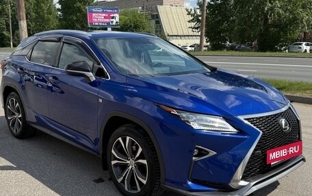 Lexus RX IV рестайлинг, 2017 год, 3 100 000 рублей, 2 фотография