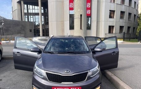 KIA Rio III рестайлинг, 2015 год, 1 200 000 рублей, 5 фотография