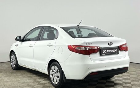 KIA Rio III рестайлинг, 2014 год, 870 200 рублей, 2 фотография