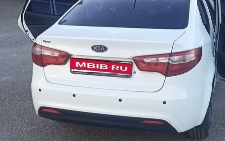 KIA Rio III рестайлинг, 2012 год, 825 000 рублей, 39 фотография