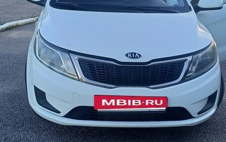 KIA Rio III рестайлинг, 2012 год, 825 000 рублей, 35 фотография