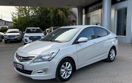 Hyundai Solaris II рестайлинг, 2014 год, 1 090 000 рублей, 3 фотография