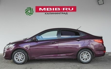 Hyundai Solaris II рестайлинг, 2011 год, 740 000 рублей, 2 фотография