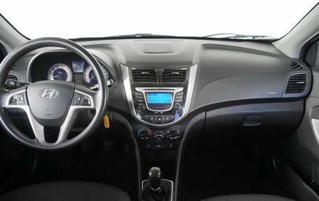 Hyundai Solaris II рестайлинг, 2011 год, 740 000 рублей, 11 фотография