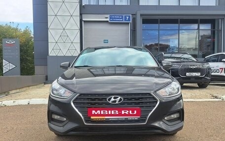 Hyundai Solaris II рестайлинг, 2017 год, 954 000 рублей, 3 фотография