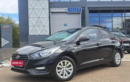 Hyundai Solaris II рестайлинг, 2017 год, 954 000 рублей, 2 фотография