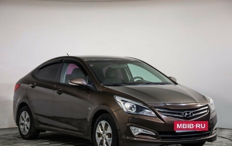 Hyundai Solaris II рестайлинг, 2014 год, 879 000 рублей, 3 фотография