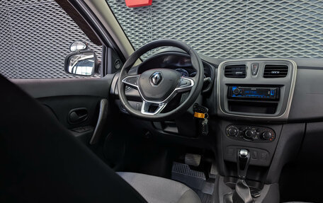 Renault Logan II, 2019 год, 955 000 рублей, 14 фотография