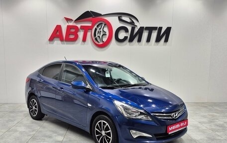 Hyundai Solaris II рестайлинг, 2014 год, 855 000 рублей, 1 фотография