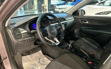 KIA Rio IV, 2019 год, 1 391 000 рублей, 10 фотография