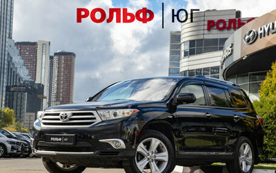 Toyota Highlander III, 2011 год, 1 768 000 рублей, 1 фотография