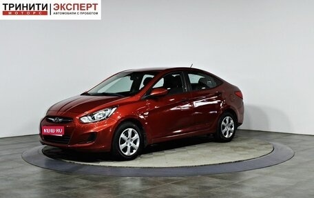 Hyundai Solaris II рестайлинг, 2012 год, 877 000 рублей, 1 фотография