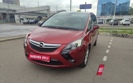 Opel Zafira C рестайлинг, 2013 год, 1 100 000 рублей, 1 фотография