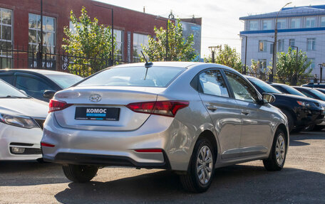 Hyundai Solaris II рестайлинг, 2017 год, 1 219 000 рублей, 6 фотография