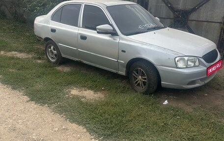 Hyundai Accent II, 2005 год, 96 000 рублей, 1 фотография