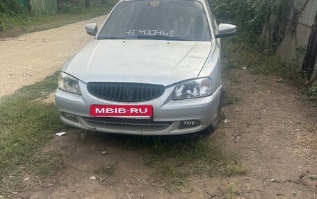 Hyundai Accent II, 2005 год, 96 000 рублей, 2 фотография