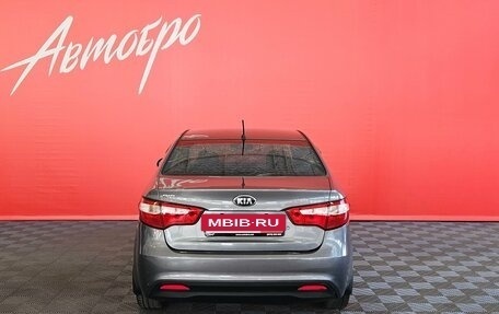 KIA Rio III рестайлинг, 2012 год, 855 000 рублей, 4 фотография