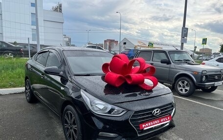 Hyundai Solaris II рестайлинг, 2017 год, 1 100 000 рублей, 4 фотография